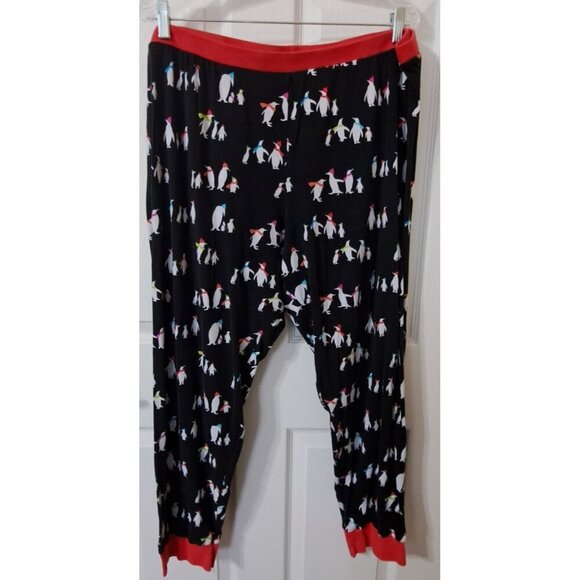 Target Wondershop Mens XXL  Multicolor Penguin Long Sleeve Pajama Set - Picture 4 of 7